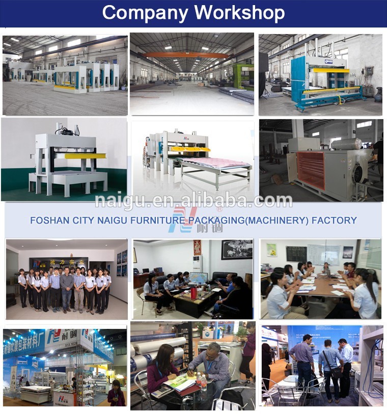 China NaiGu factory foam compression vacuum packaging machine