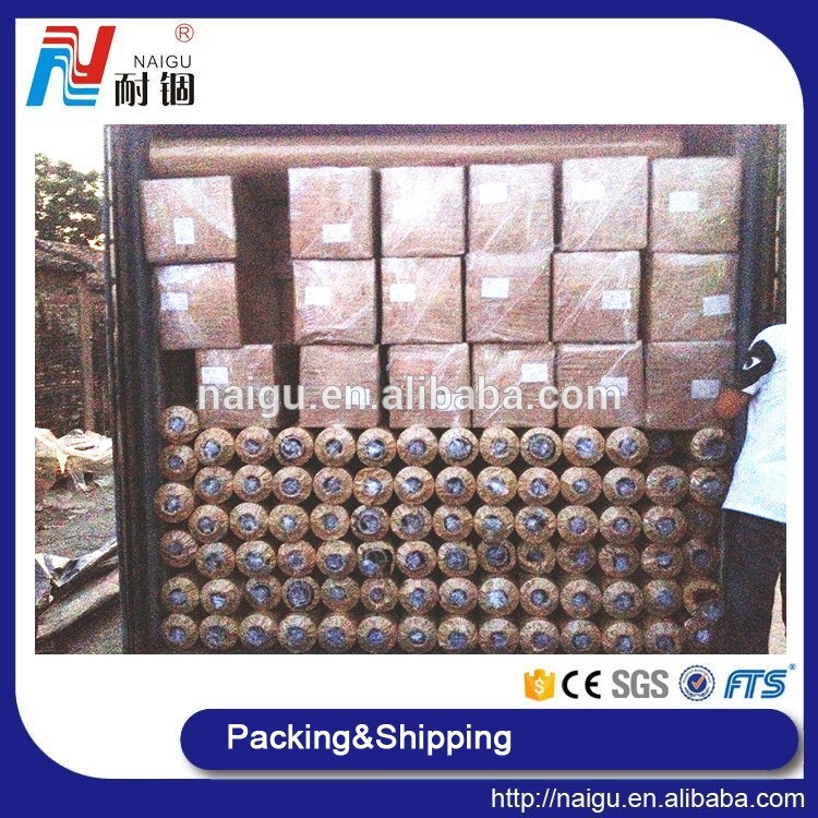 China NaiGu factory big size plastic PE printed perforated bag on roll 