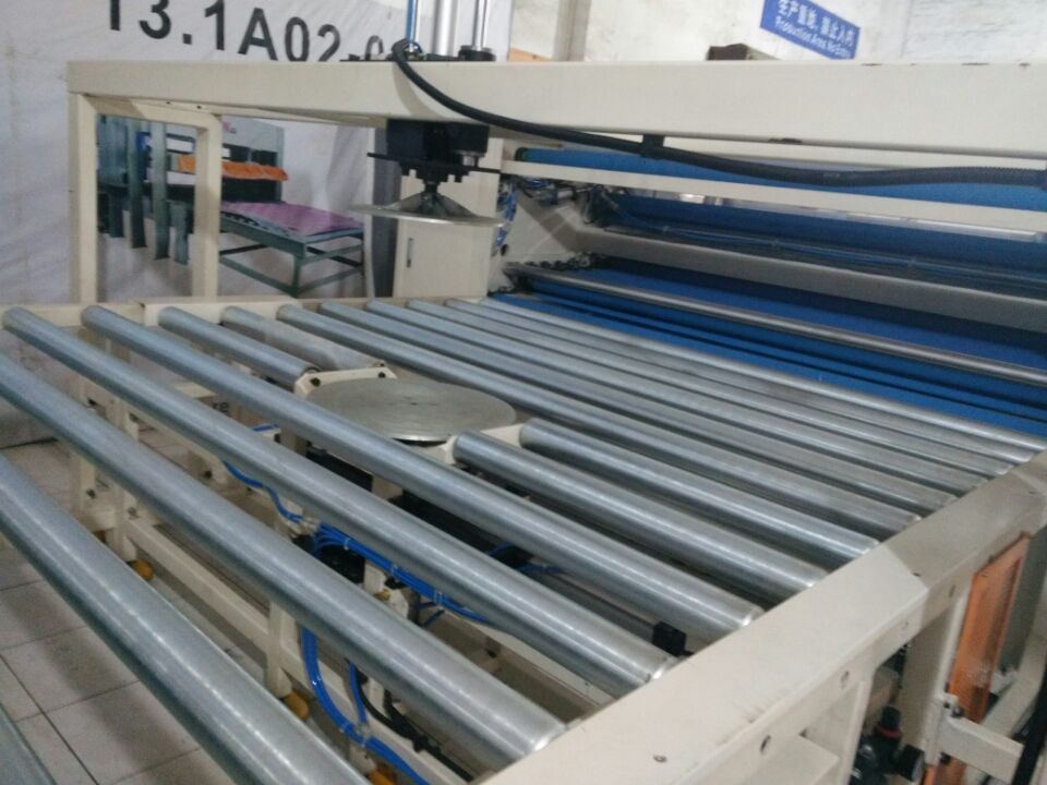 NG-19R Automatic mattress compress fold roll packing machine
