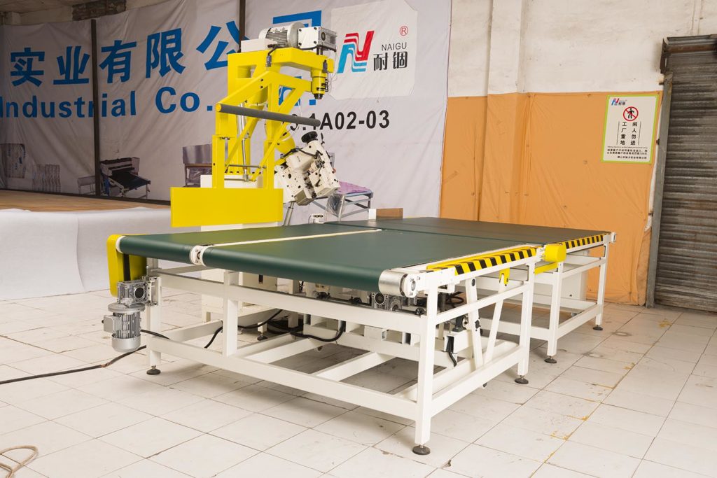 China NaiGu automatic mattress tape edge machine 